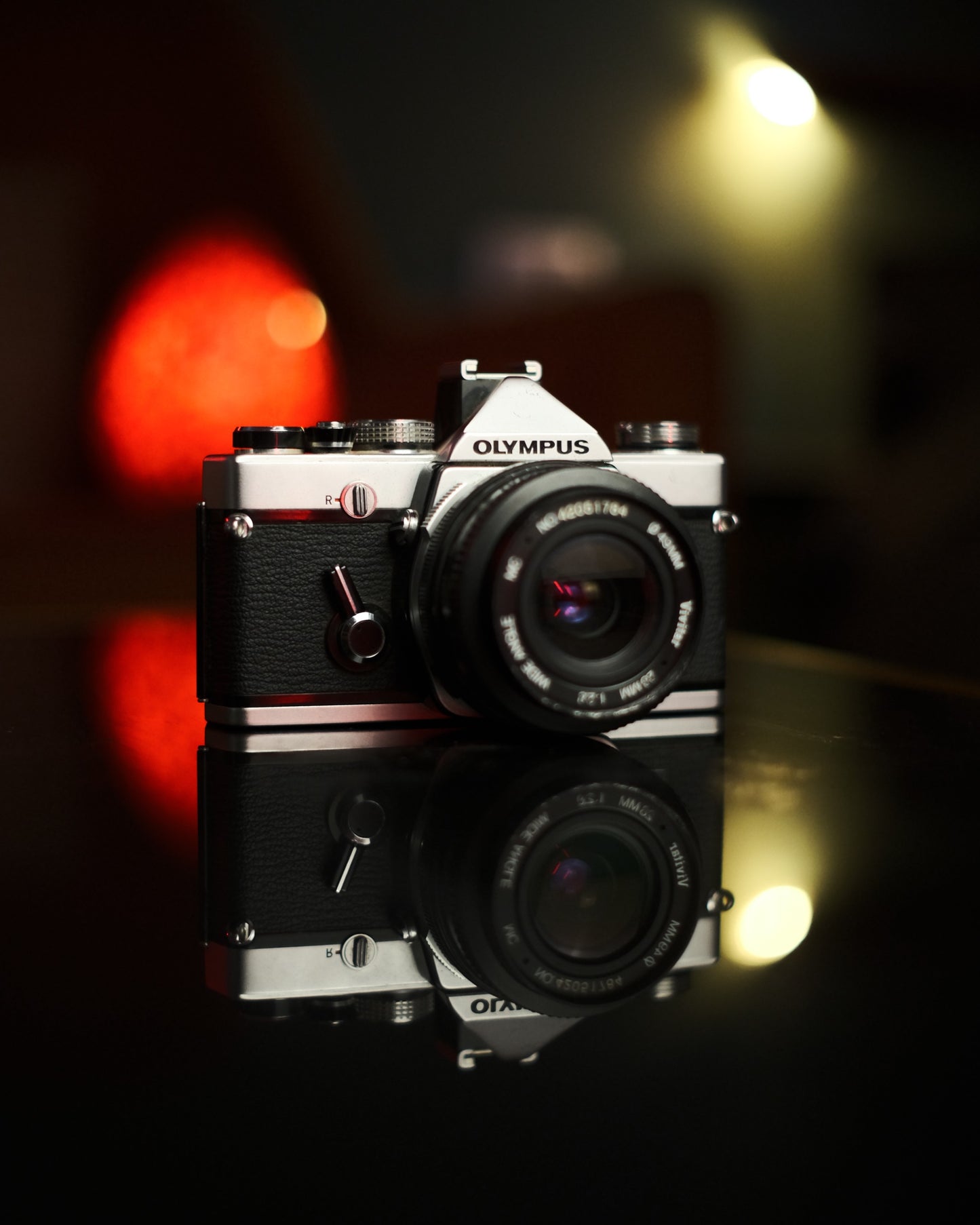 Olympus om1 w/ 28mm f2.8 lens - 35mm Film Camera