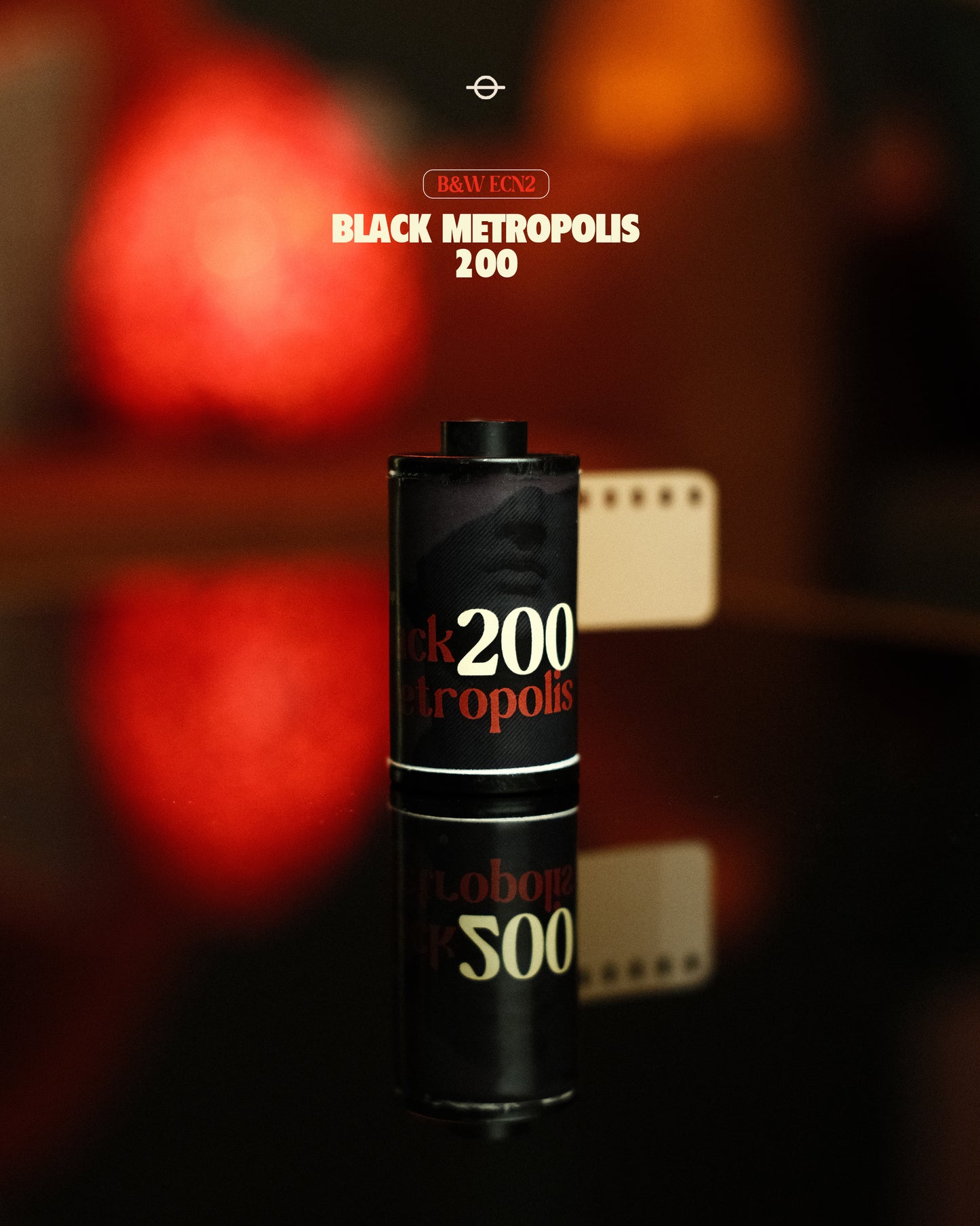 CAS Black Metropolis 100/200 - Experimental B&W ECN2 35mm Film - 27 Exposures