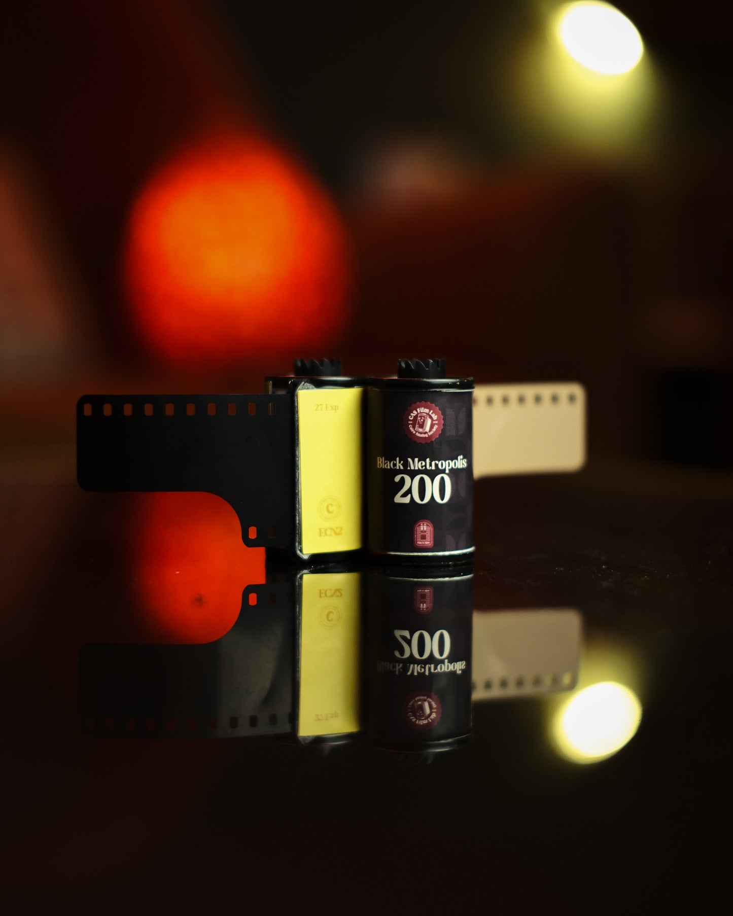 Hello Sunshine 50 & Black Metropolis 200 ECN2 35mm 2-Film Bundle