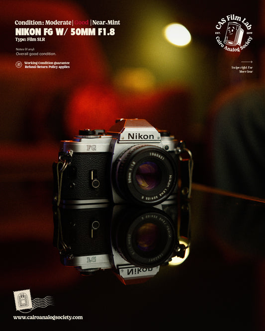 Nikon FG w/ 50mm f1.8