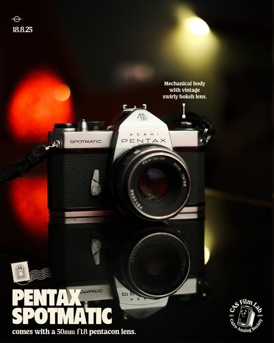 Pentax Spotmatic - 35mm Film Camera