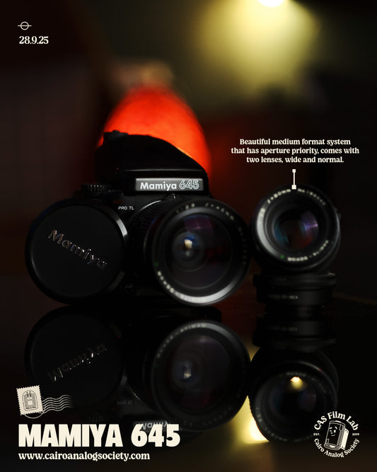 Mamiya 645 w/ 80mm f2.8 + 45mm f4.5