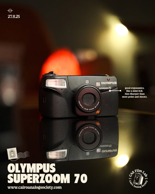 Olympus Superzoom 70 - 35mm Film Camera