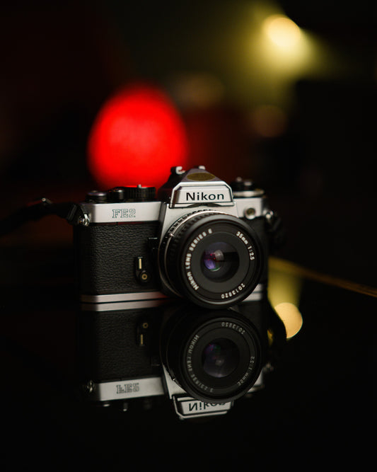 Nikon FE2 w/ 35mm f2.5 - 35mm Film Camera