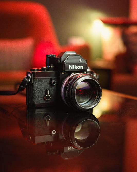 Nikon f2 w/ 85mm f1.8 film camera